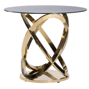 Gold Twist Cocktail Table