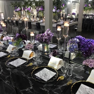 Table and chair decoration for events