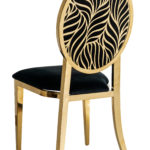 3D-Beverly-Gold-Black wedding chair
