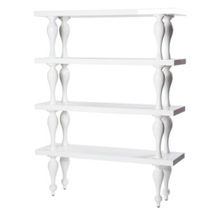 Marcelle Back Bar/Shelf White