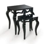 Tiffany Nesting Tables Black