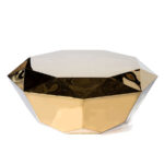 Solitaire Coffee Table Gold