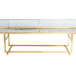 Le Crystal Dining Table Gold