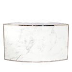 Form Curved Bar Marble